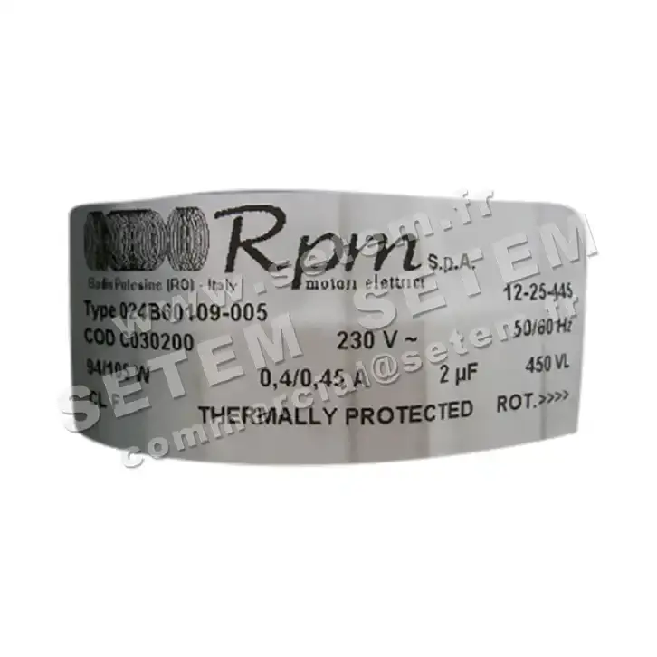 5726002080-MOTEUR RPM C030200 "024B60109.005" 4