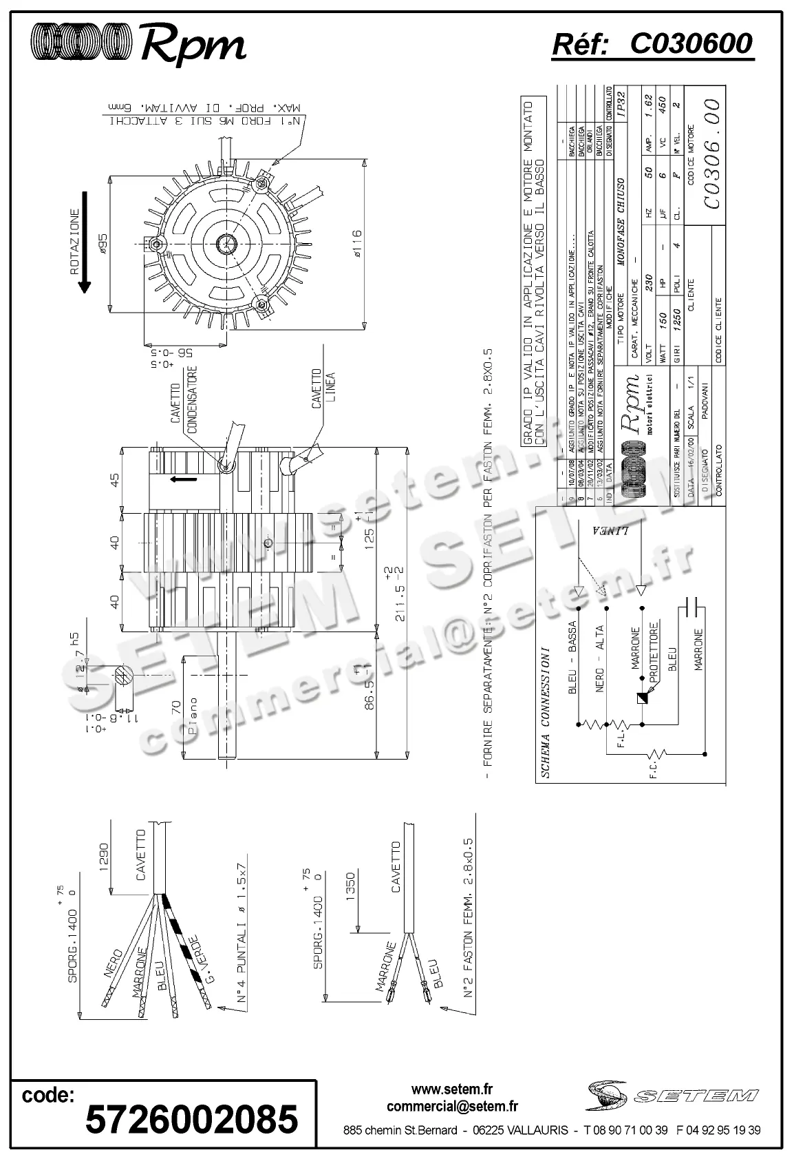5726002085-MOTEUR RPM C030600