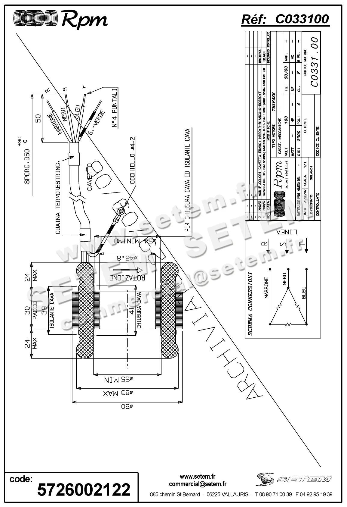 5726002122-MOTEUR RPM C033100