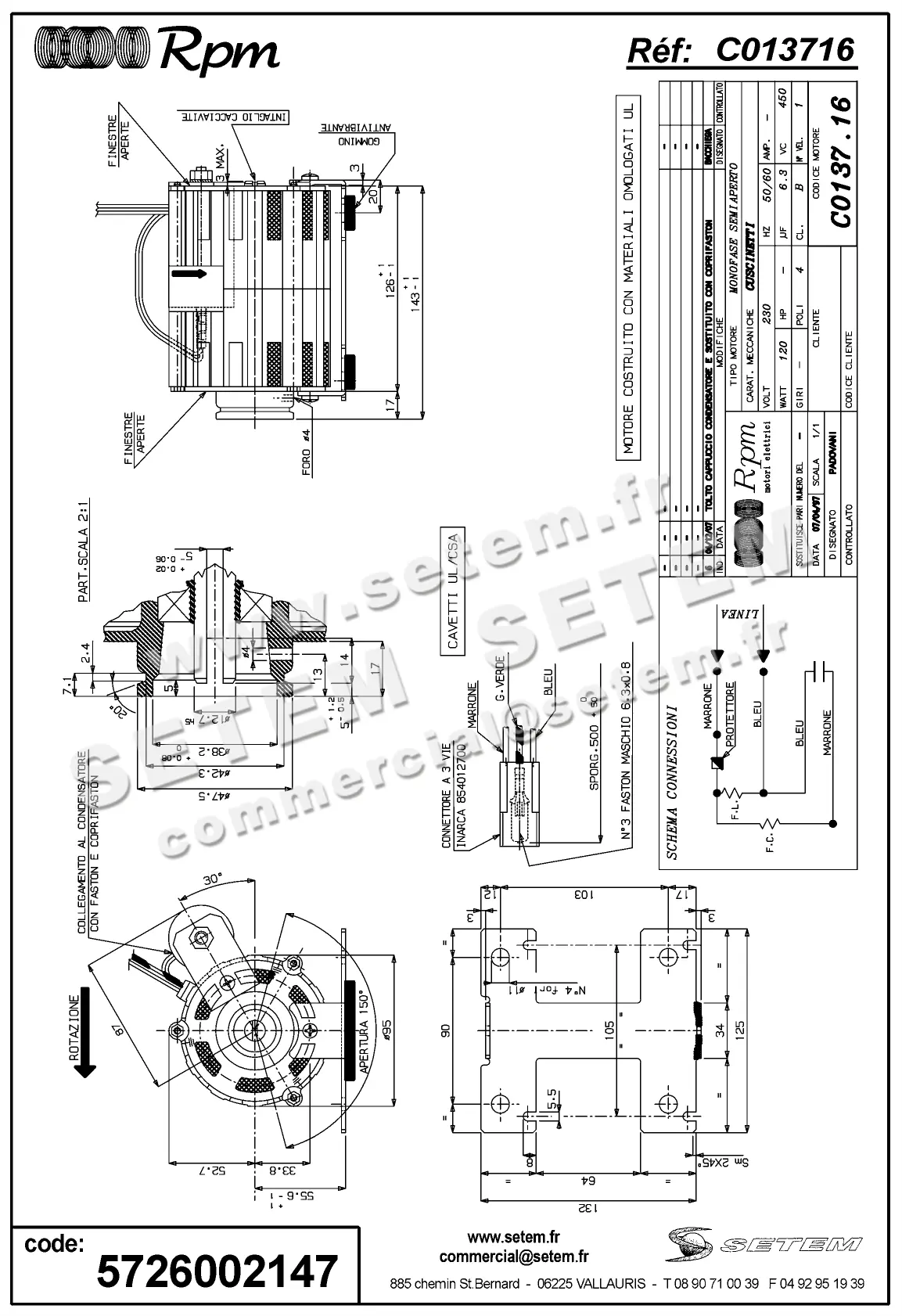 5726002147-MOTEUR RPM C013716