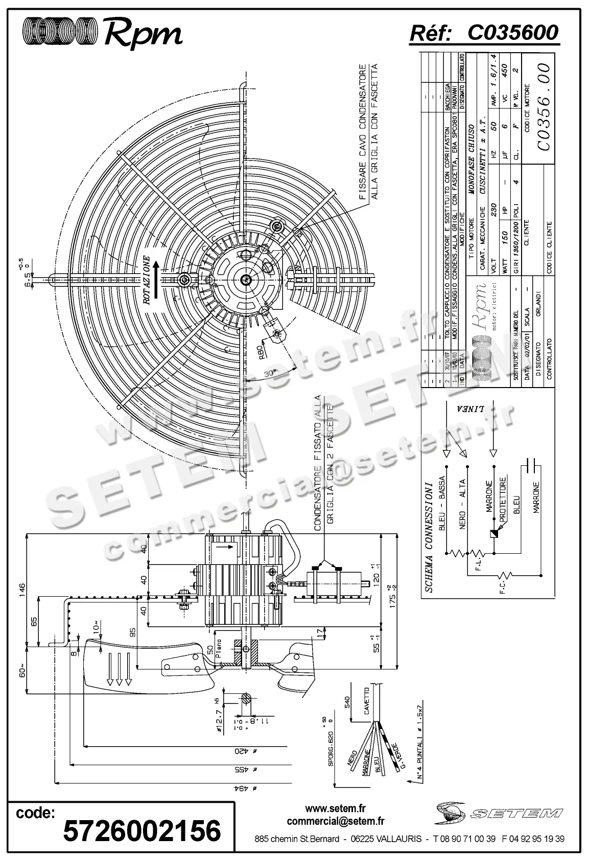 5726002156-MOTEUR RPM C035600
