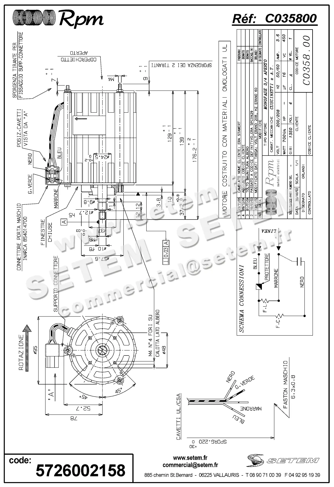 5726002158-MOTEUR RPM C035800