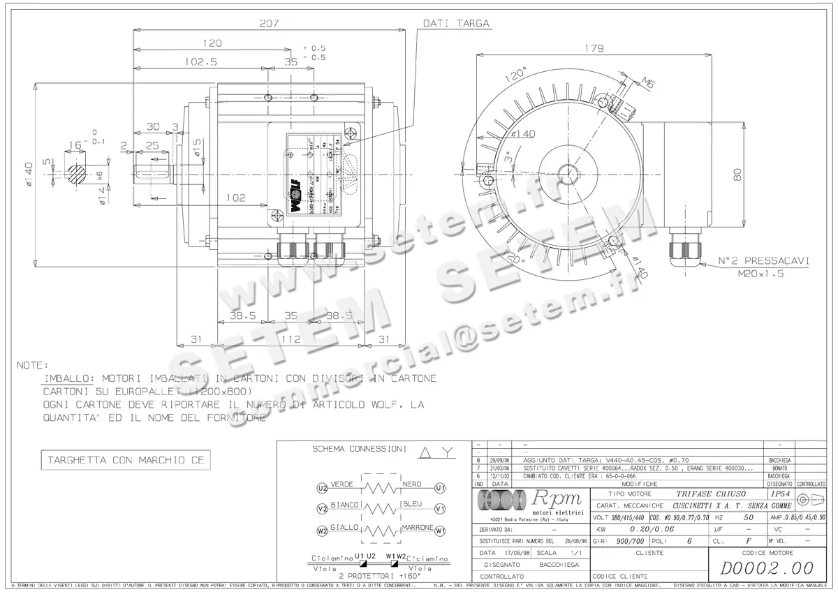 5726002166-MOTEUR RPM D000200 "LH63" 2