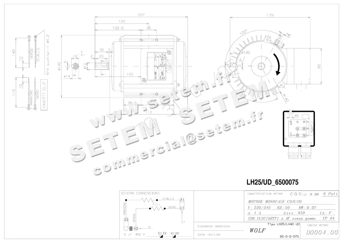5726002170-MOTEUR RPM D000400
