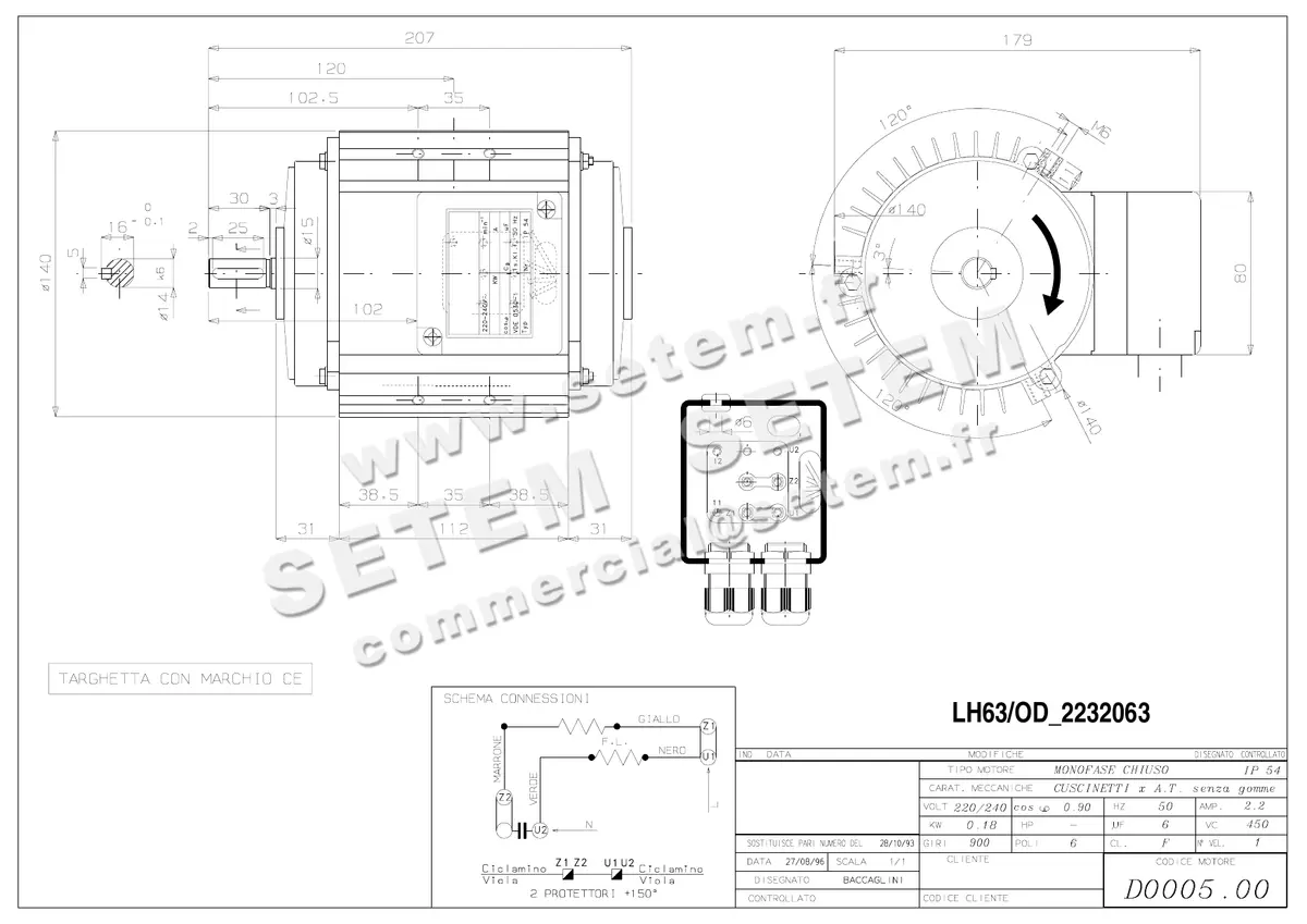 5726002171-MOTEUR RPM D000500