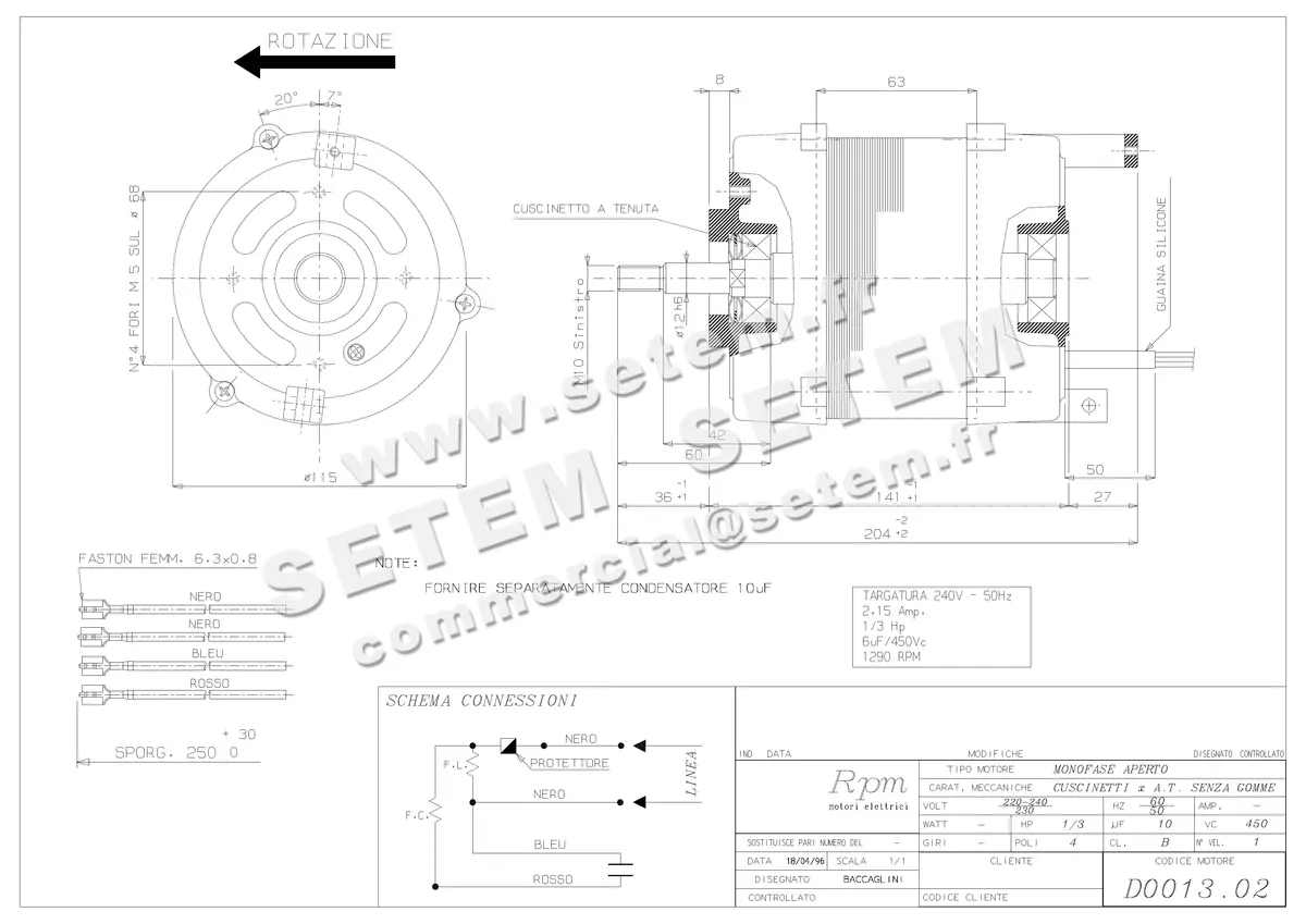 5726002185-MOTEUR RPM D001302 4