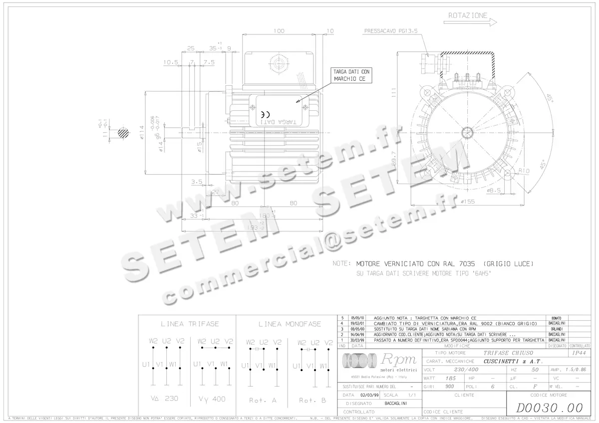 5726002212-MOTEUR RPM D003000 6