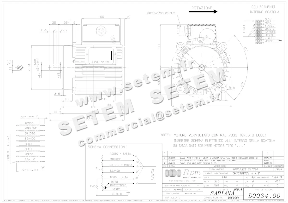 5726002217-MOTEUR RPM D003400 4