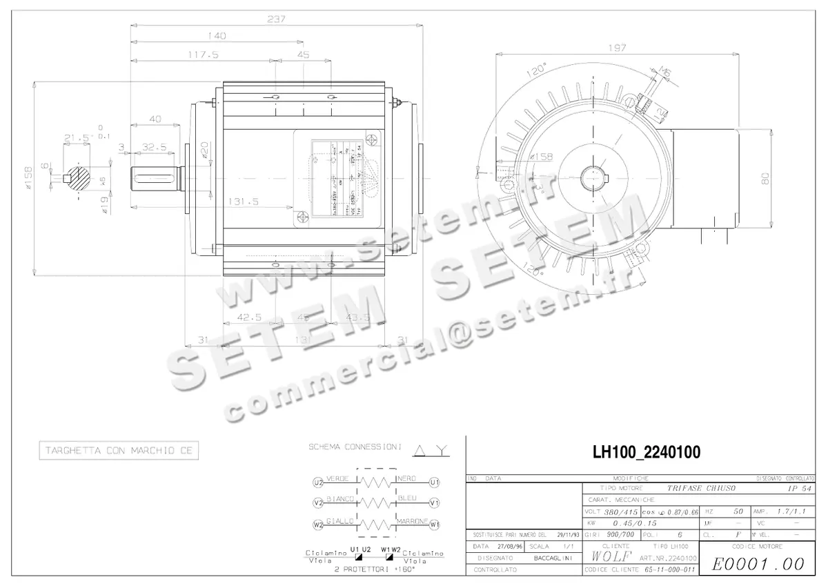 5726002237-MOTEUR RPM E000100