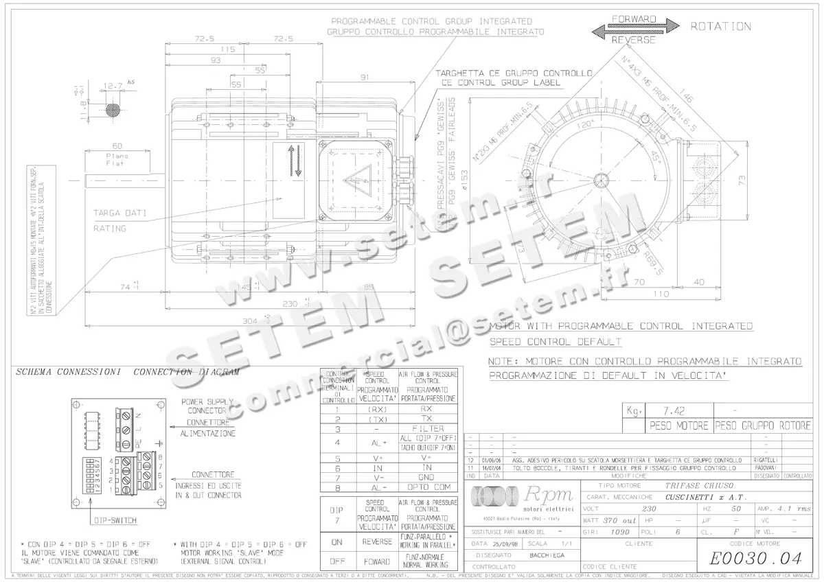 5726002275-MOTEUR RPM E003004 3