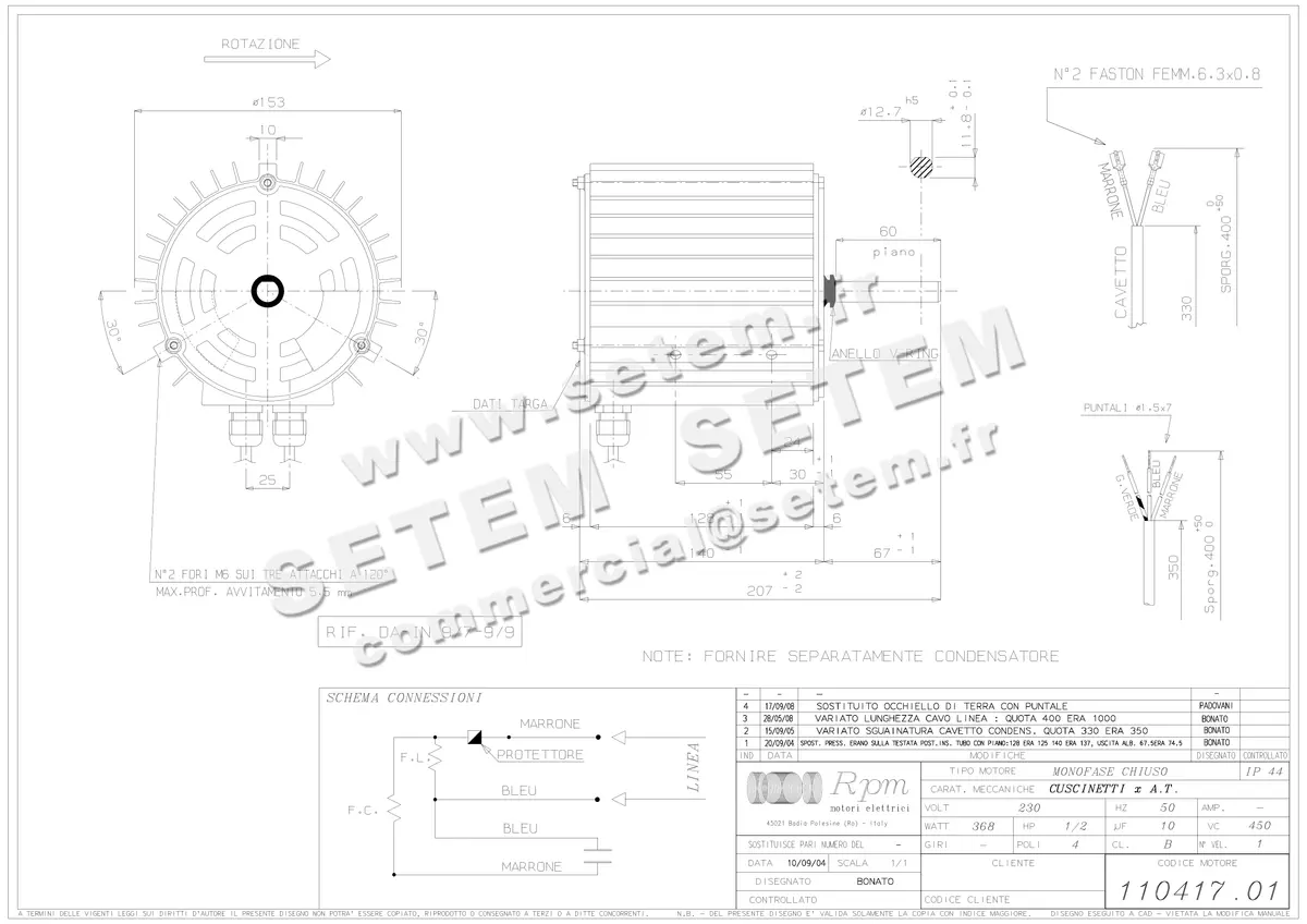 5726002300-MOTEUR RPM 11041701