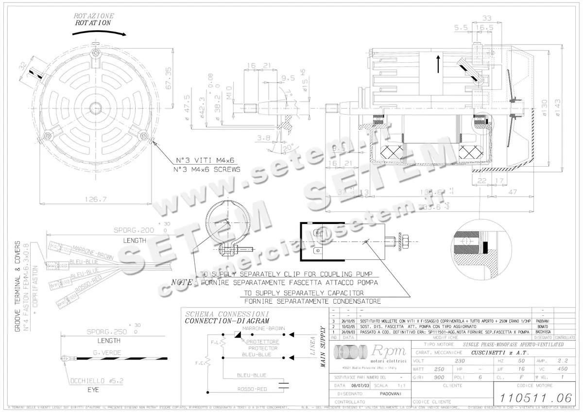 5726002305-MOTEUR RPM 11051106
