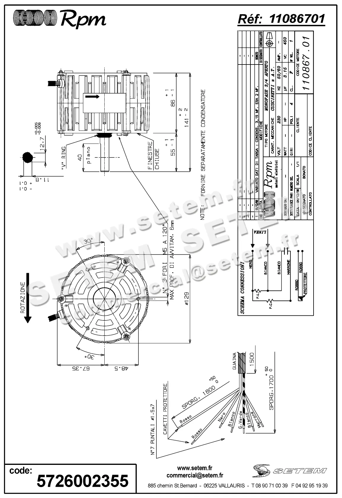 5726002355-MOTEUR RPM 11086701