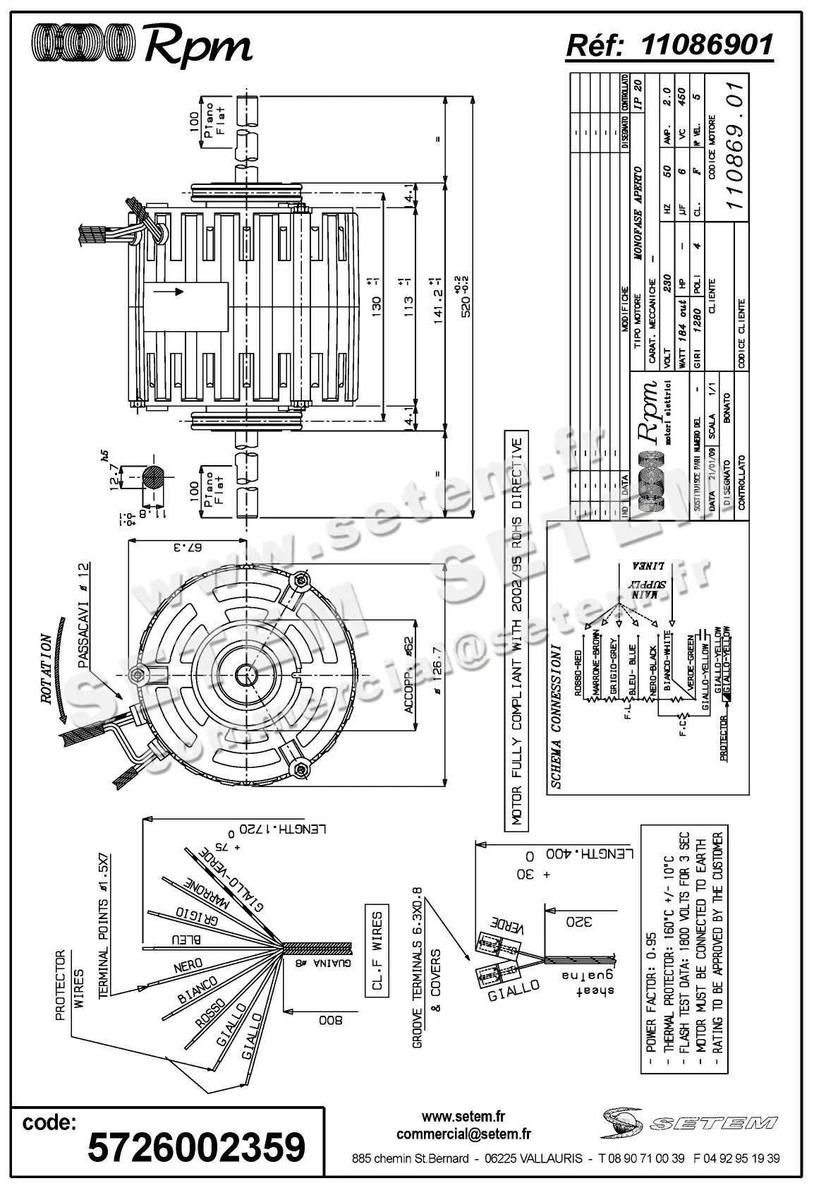 5726002359-MOTEUR RPM 11086901