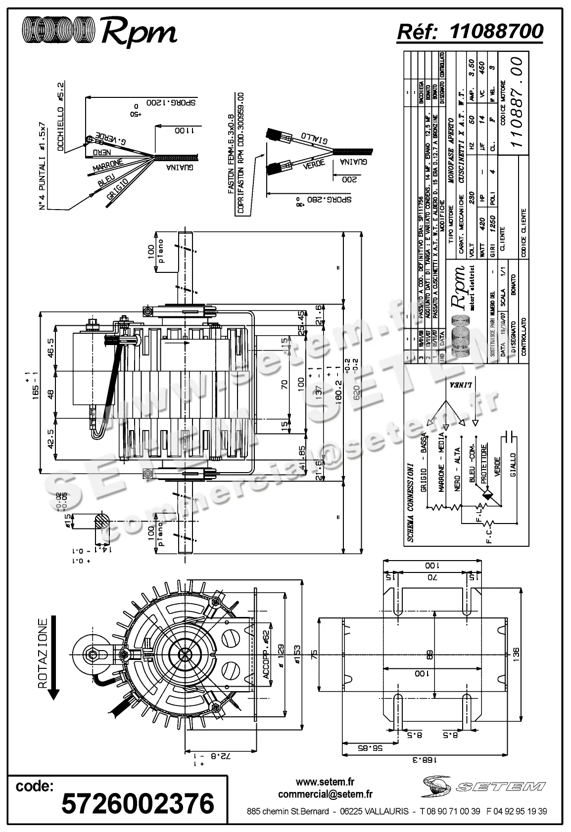 5726002376-MOTEUR RPM 11088700