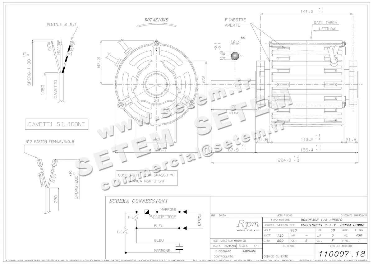 5726002406-MOTEUR RPM 11000718