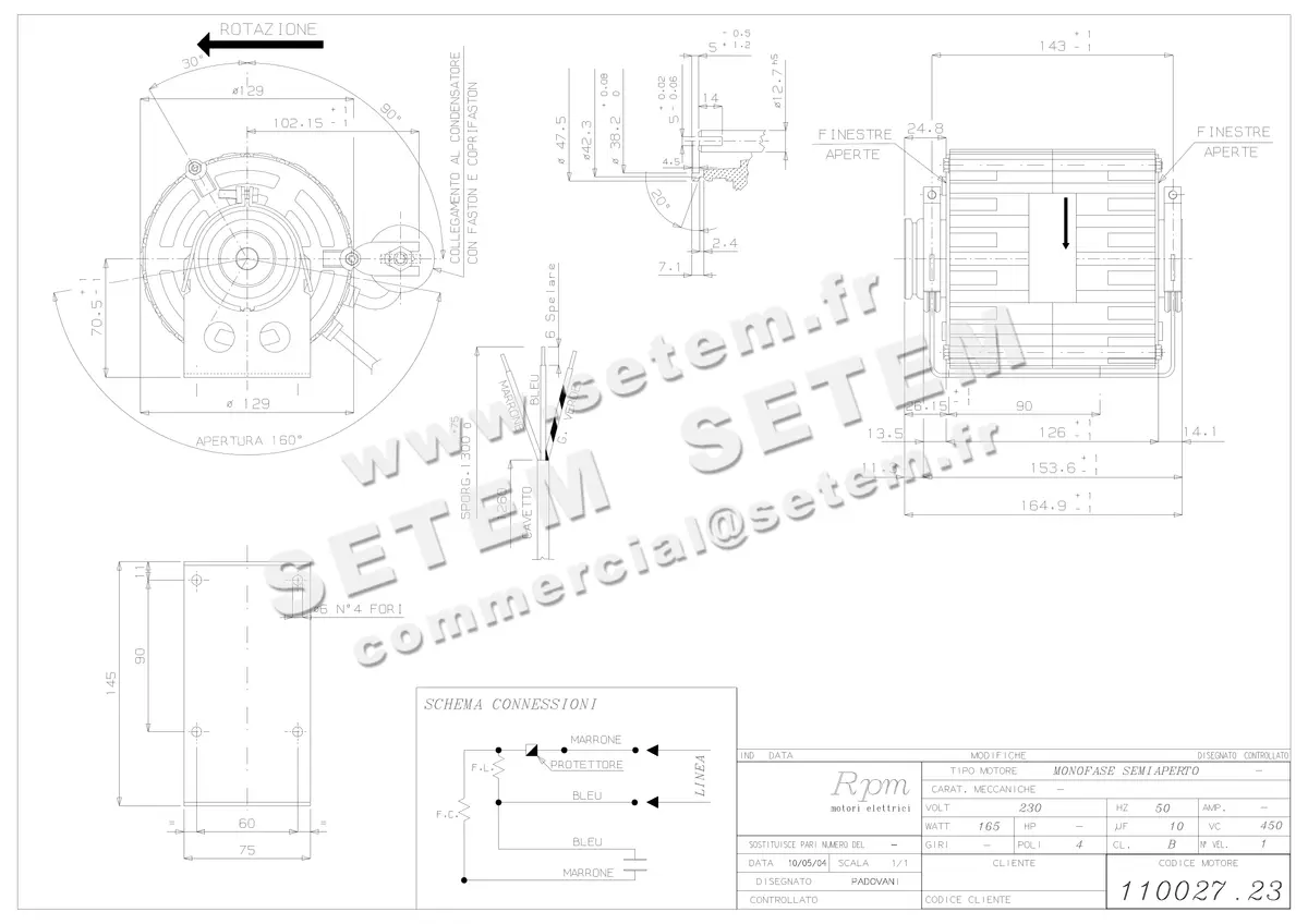 5726002411-MOTEUR RPM 11002723
