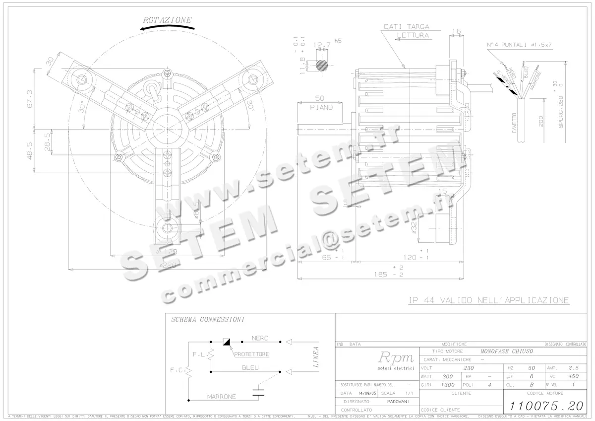 5726002430-MOTEUR RPM 11007520