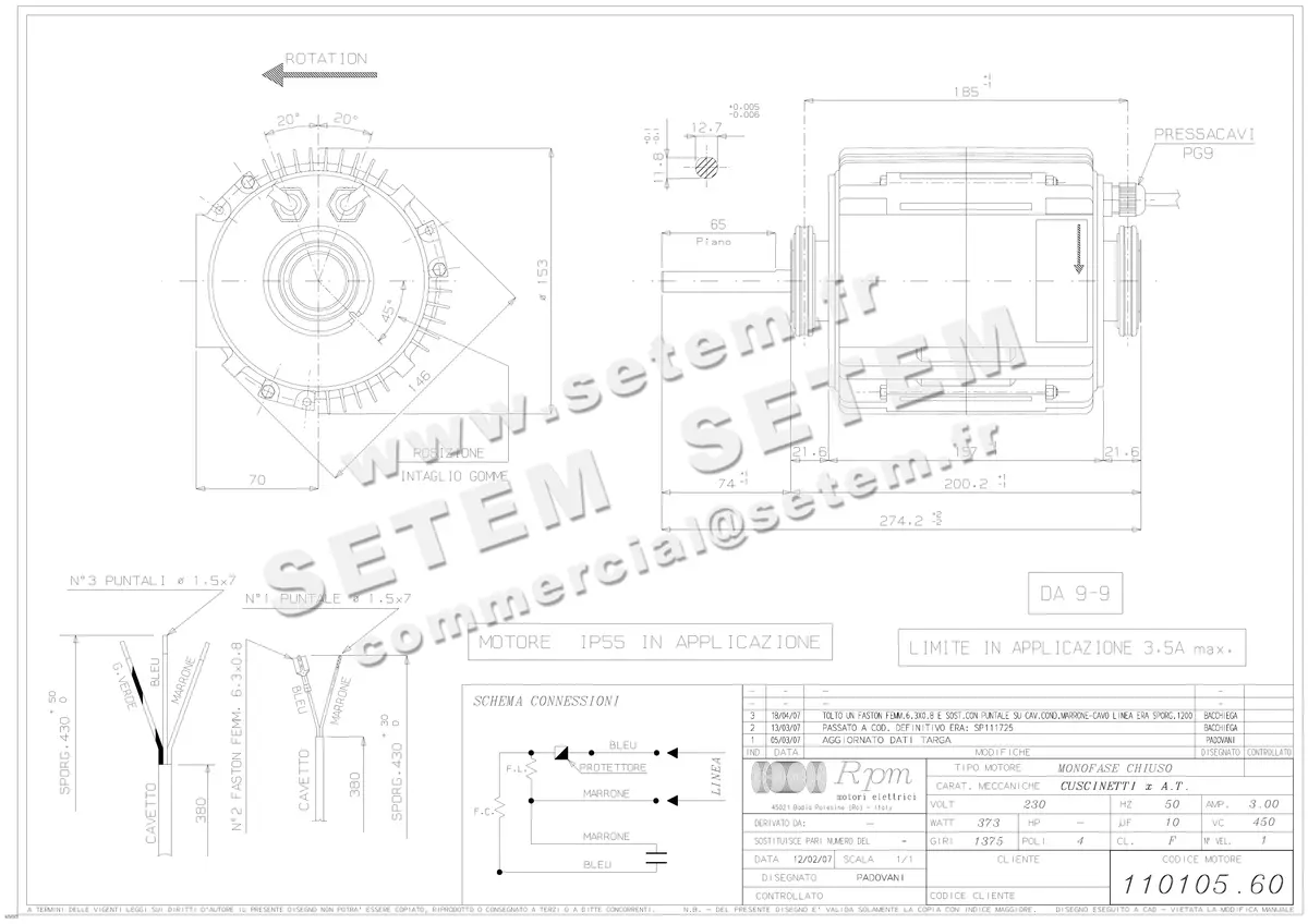 5726002435-MOTEUR RPM 11010560
