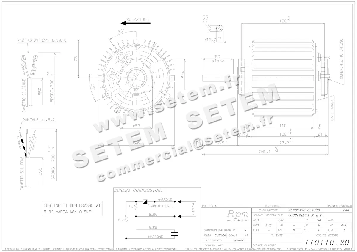 5726002436-MOTEUR RPM 11011020