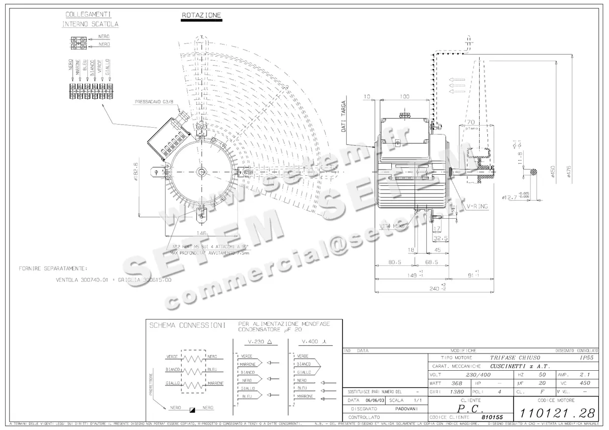 5726002439-MOTEUR RPM 11012128