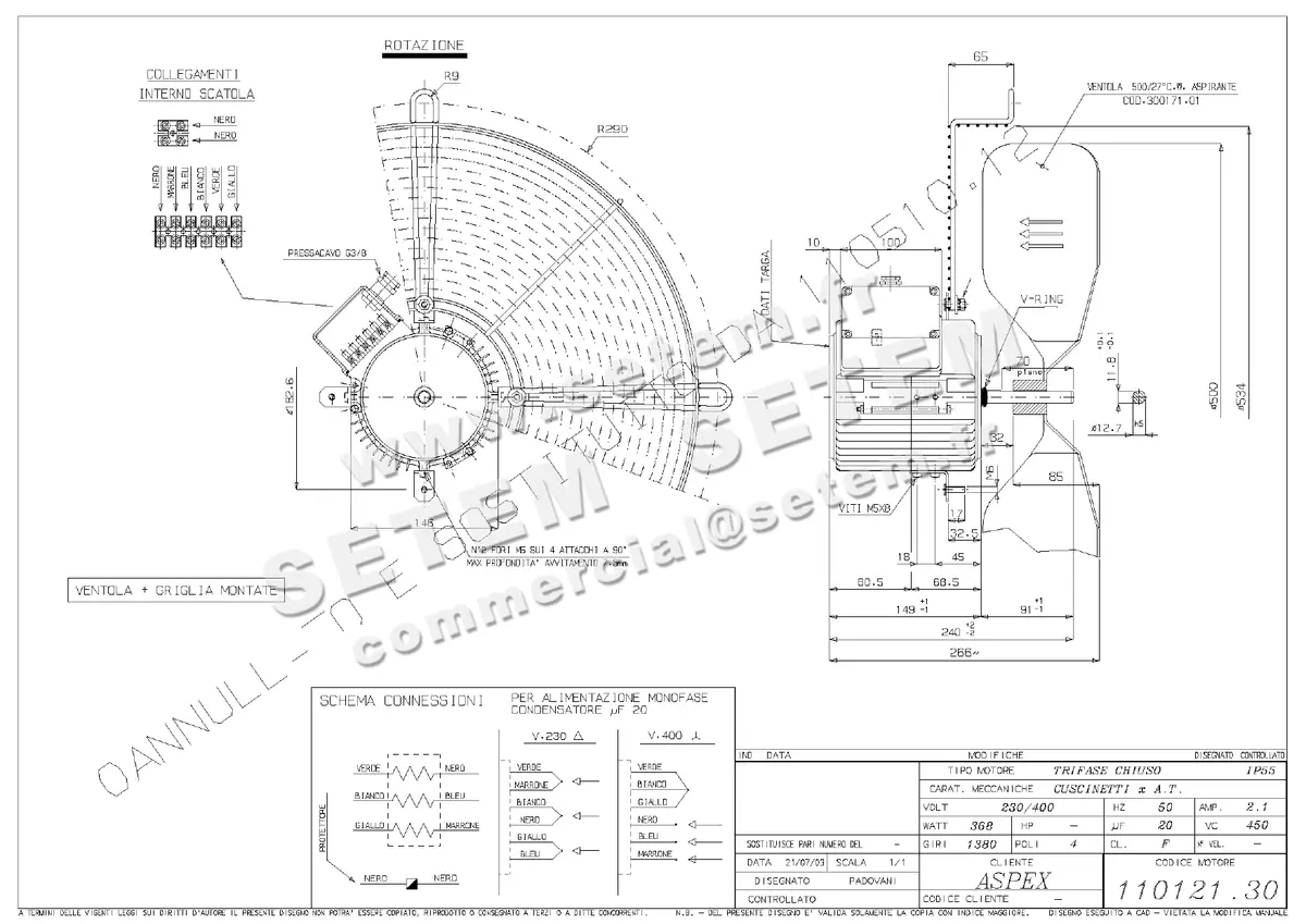 5726002441-MOTEUR RPM 11012130