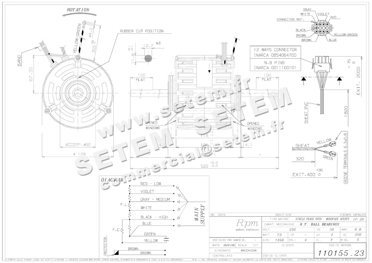 5726002448-MOTEUR RPM 11015523