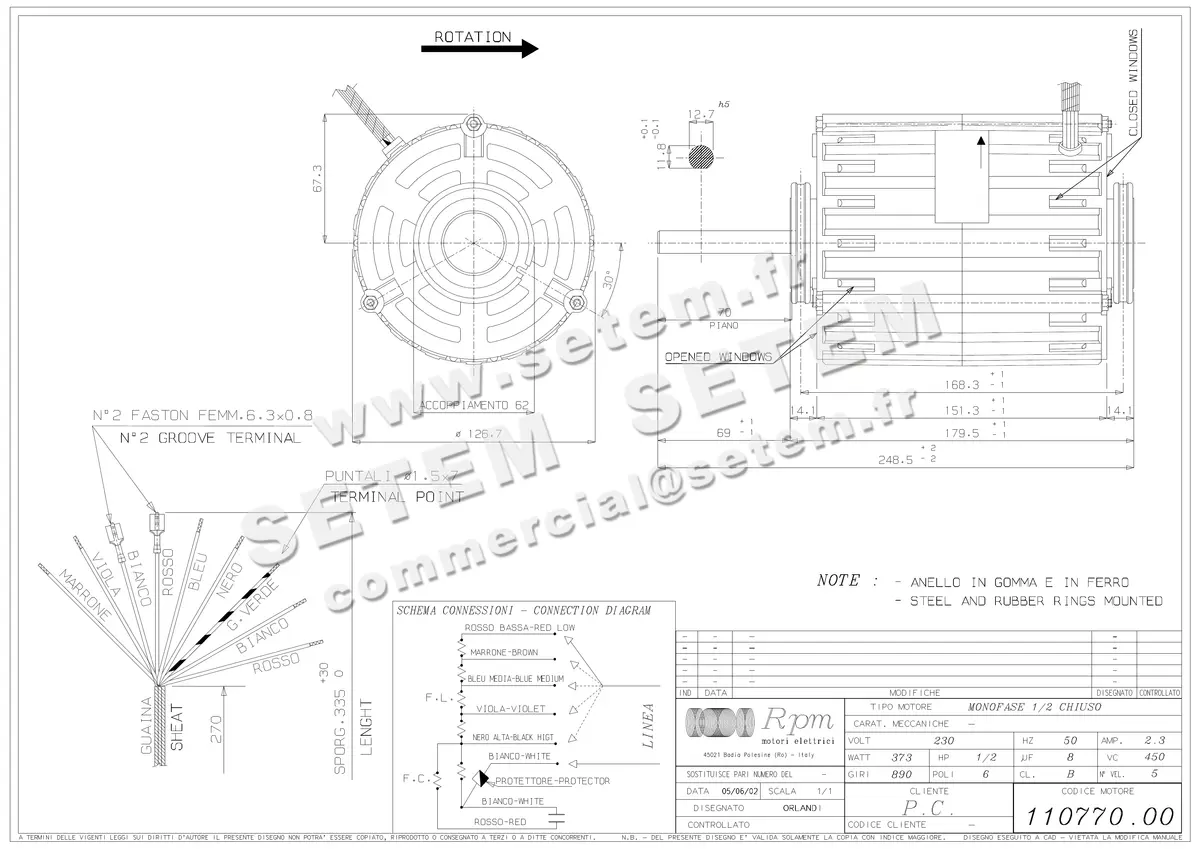 5726002492-MOTEUR RPM 11077000