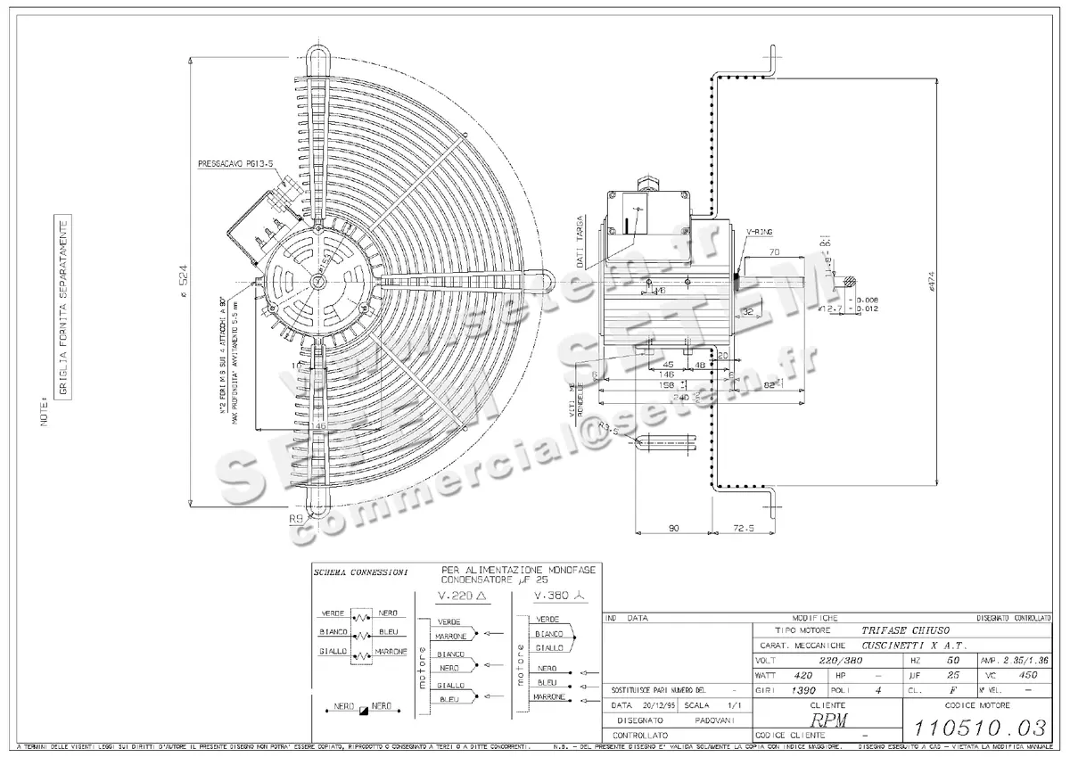 5726002517-MOTEUR RPM 11051003