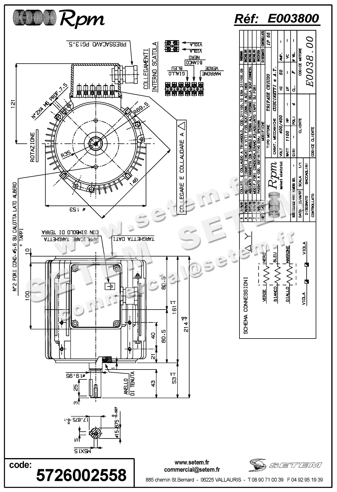5726002558-MOTEUR RPM E003800