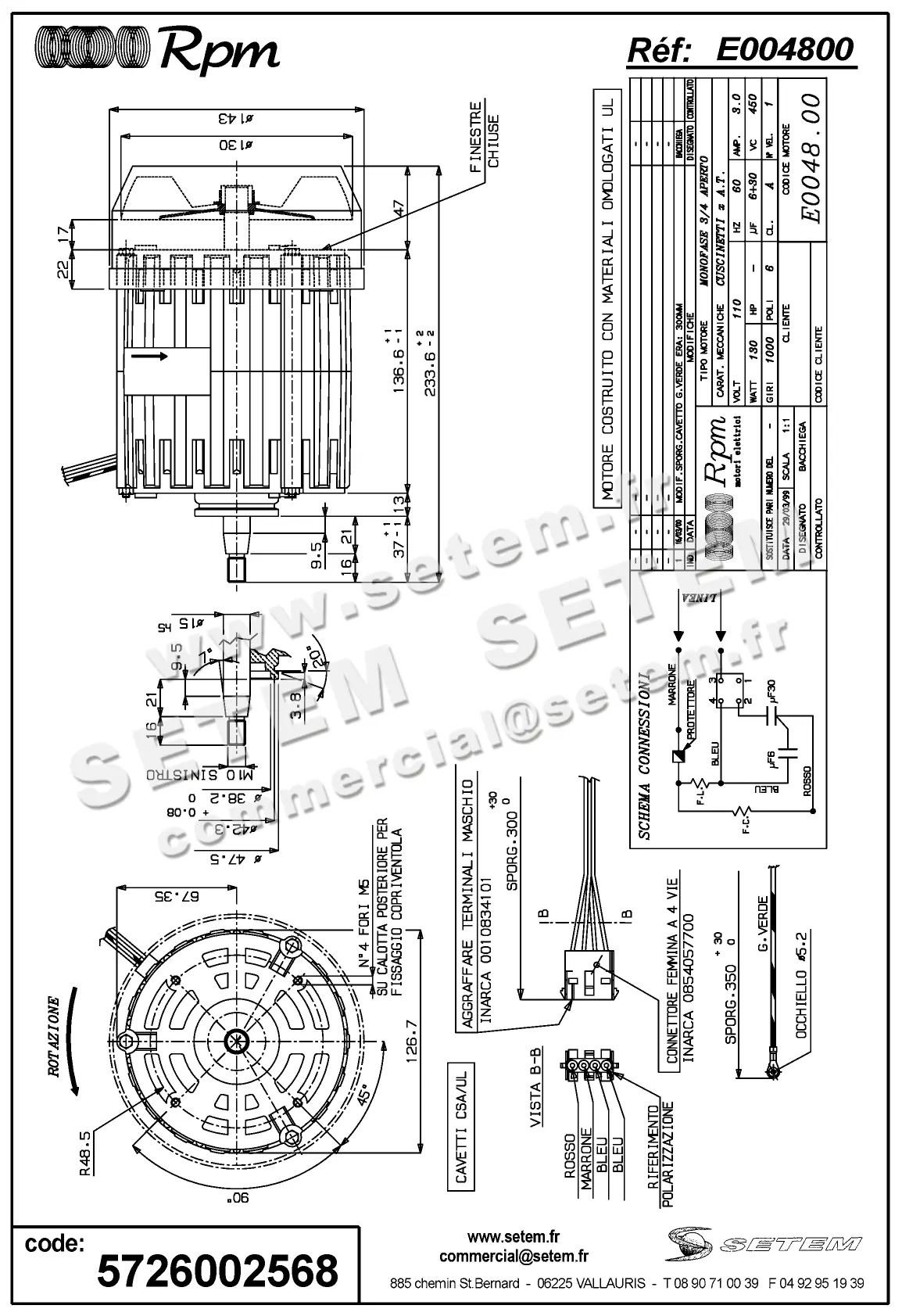 5726002568-MOTEUR RPM E004800
