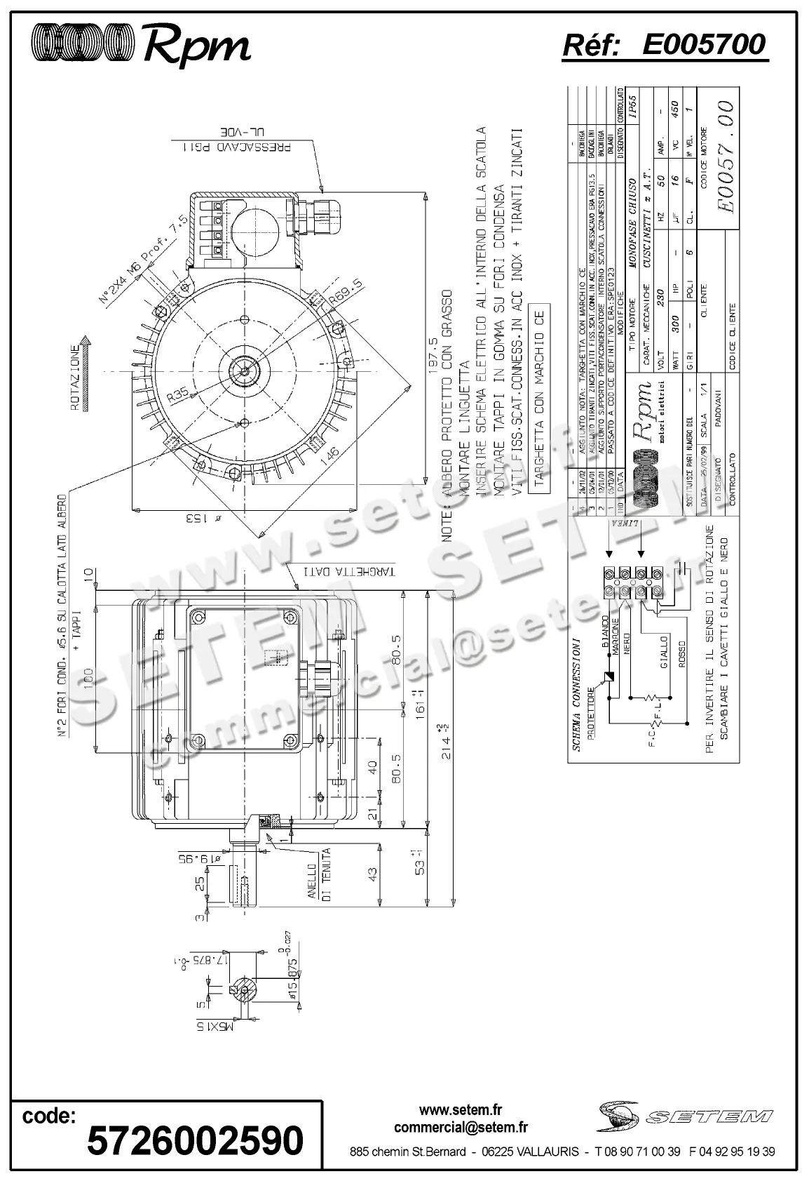 5726002590-MOTEUR RPM E005700