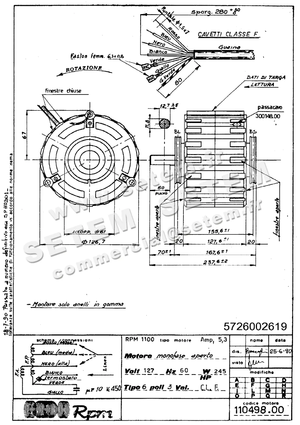 5726002619-MOTEUR RPM 11049800