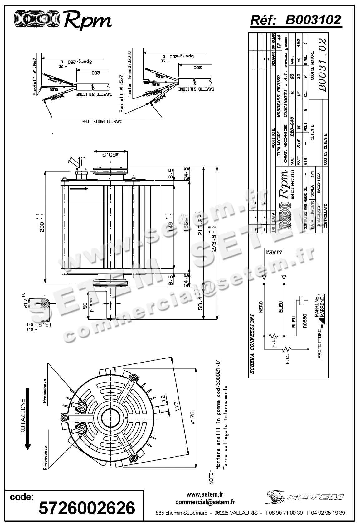 5726002626-MOTEUR RPM B003102