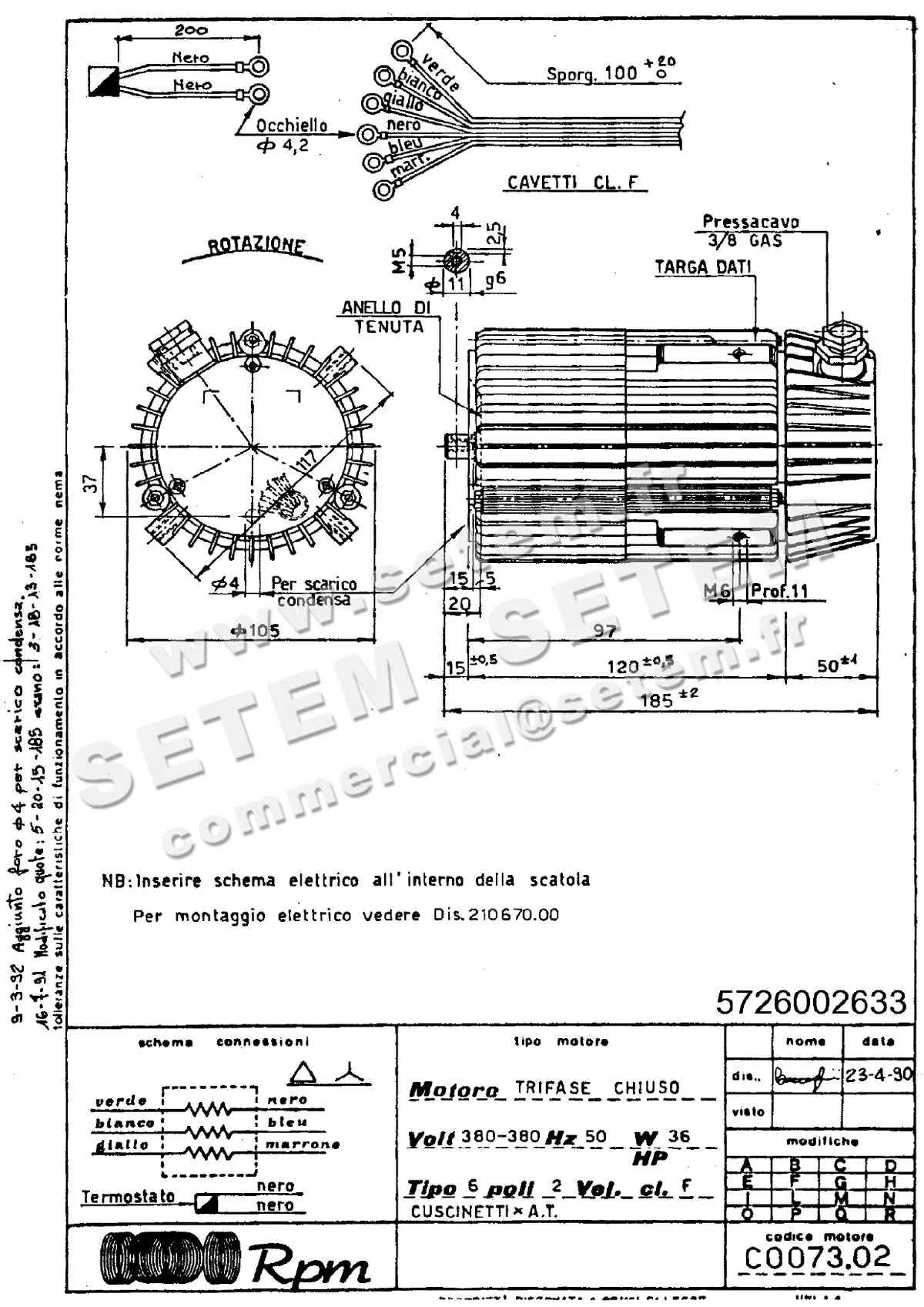 5726002633-MOTEUR RPM C007302