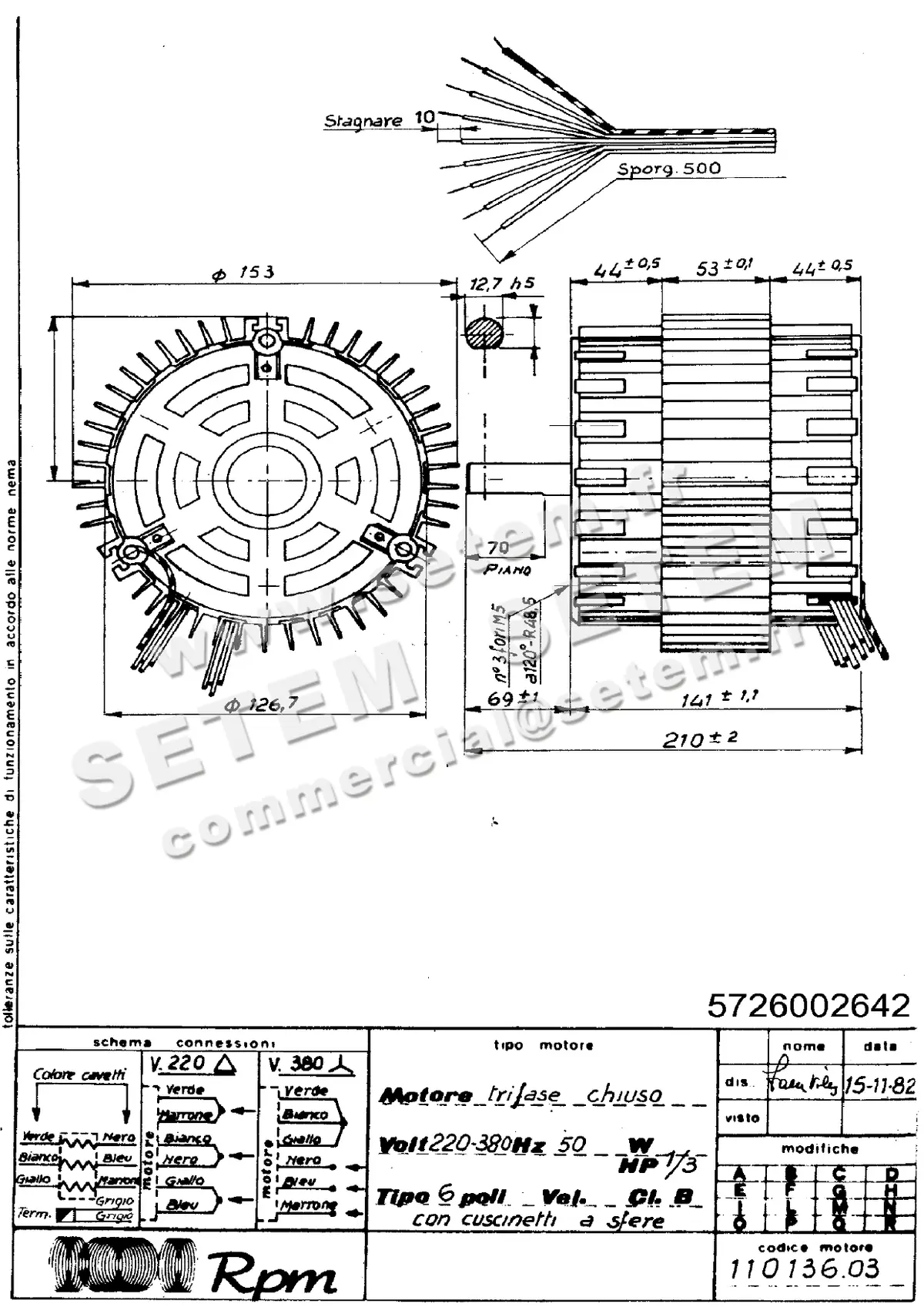 5726002642-MOTEUR RPM 11013603