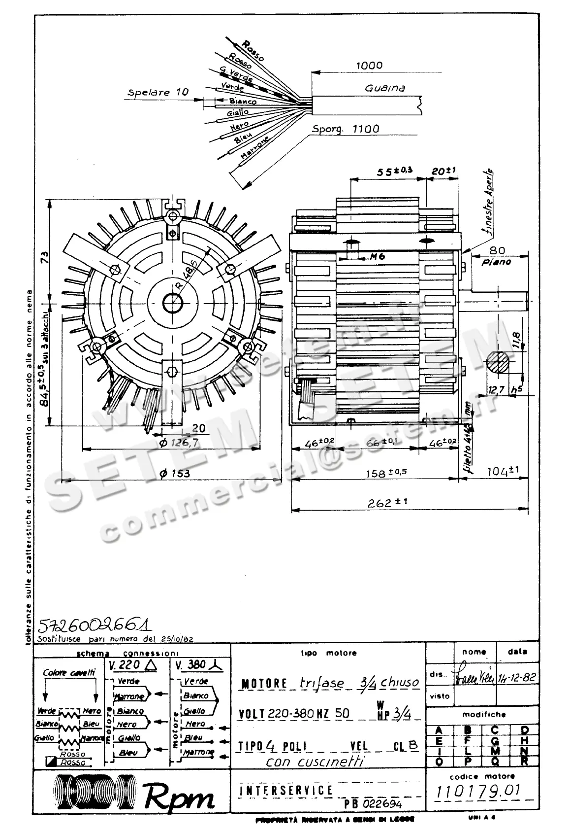 5726002661-MOTEUR RPM 11017901
