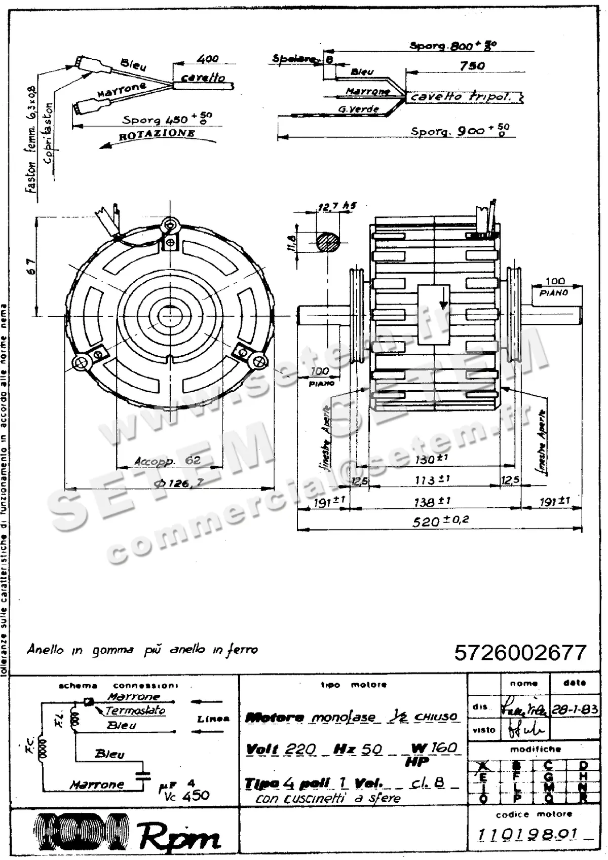 5726002677-MOTEUR RPM 11019801
