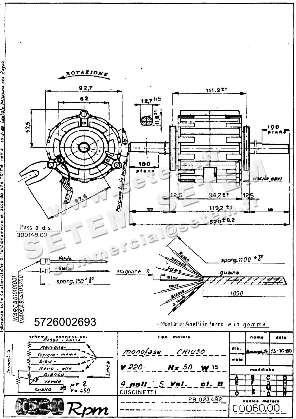 5726002693-MOTEUR RPM C006000
