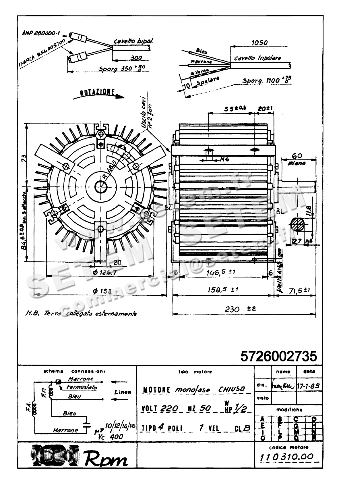 5726002735-MOTEUR RPM 11031000