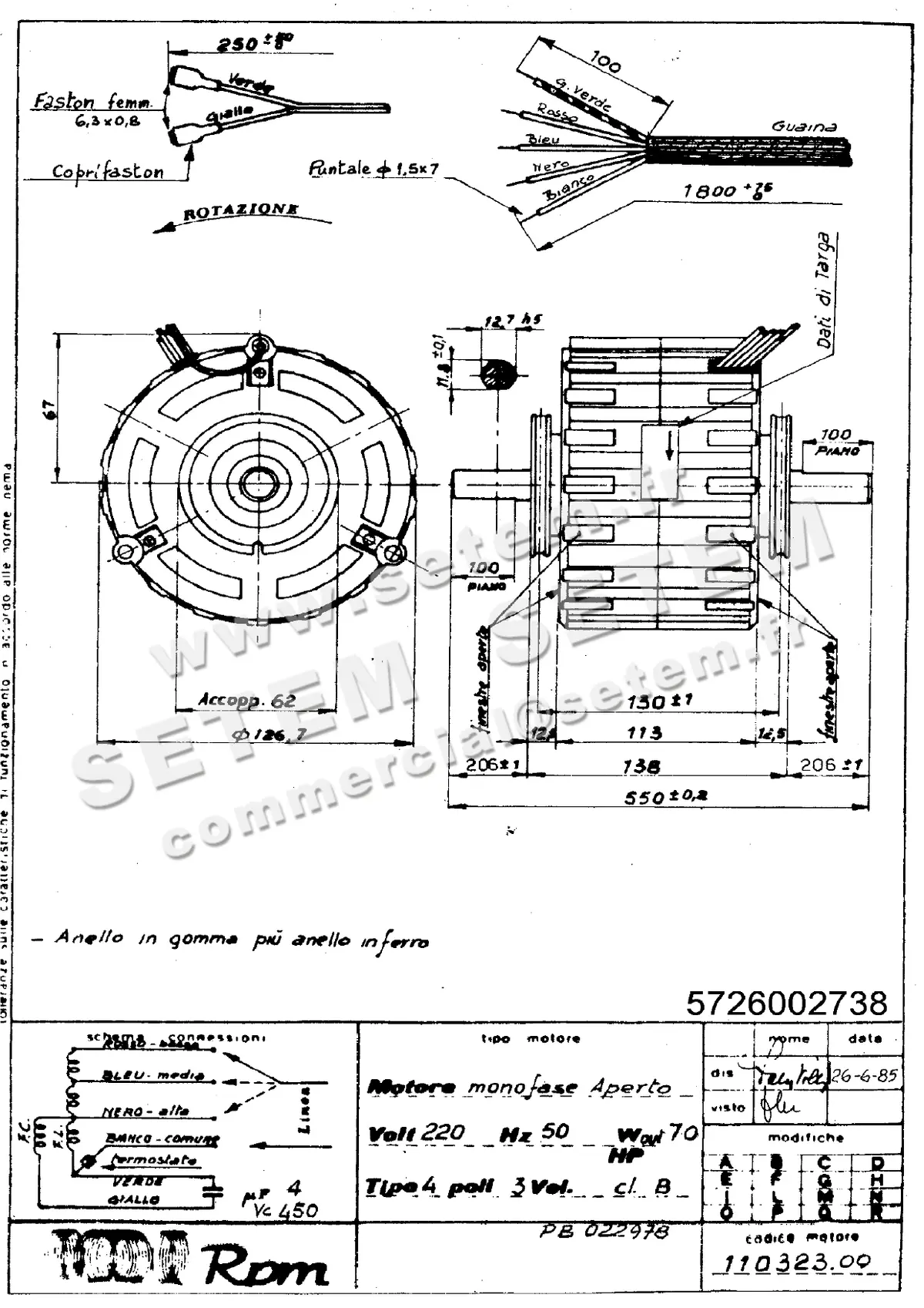 5726002738-MOTEUR RPM 11032300
