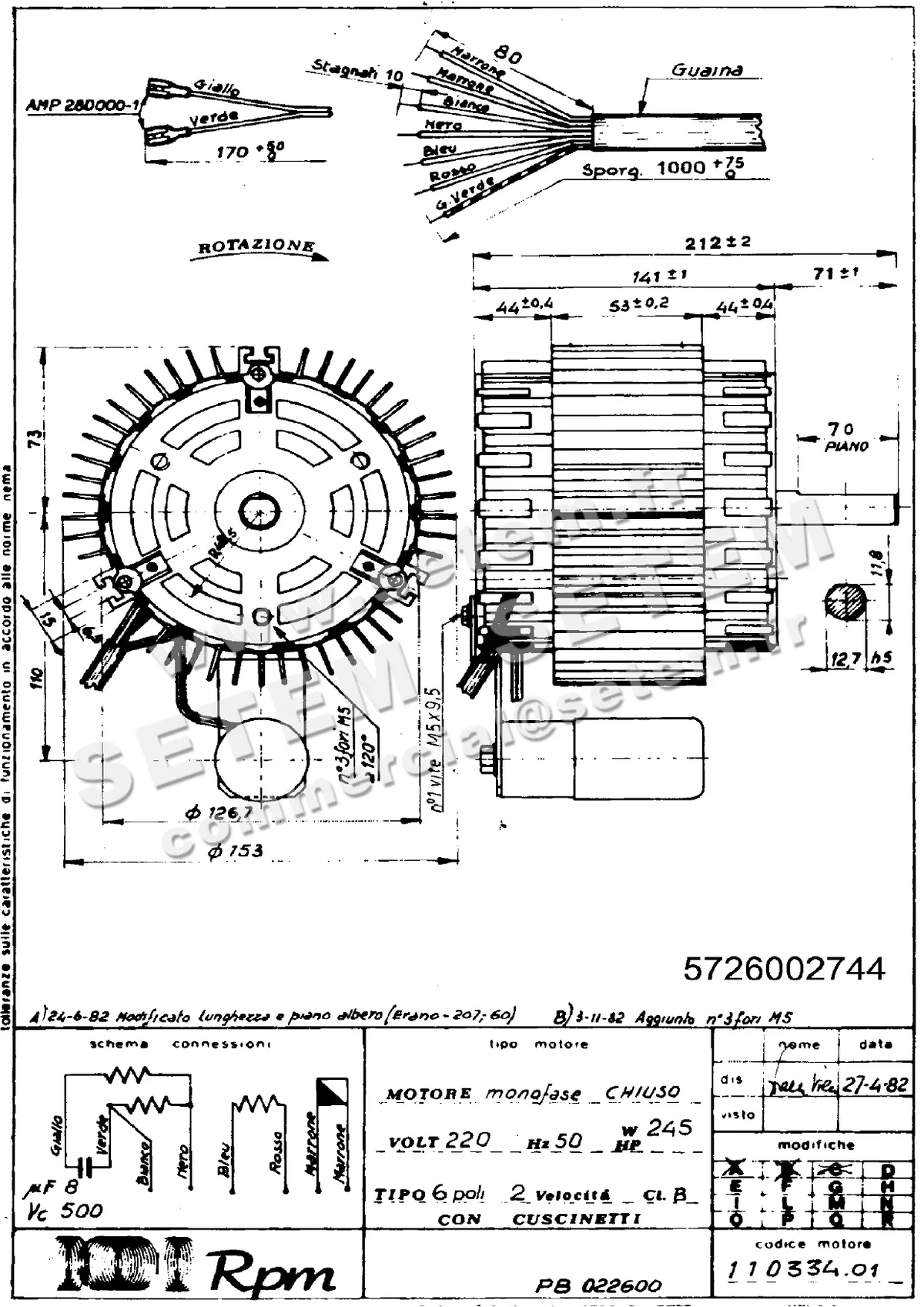 5726002744-MOTEUR RPM 11033401