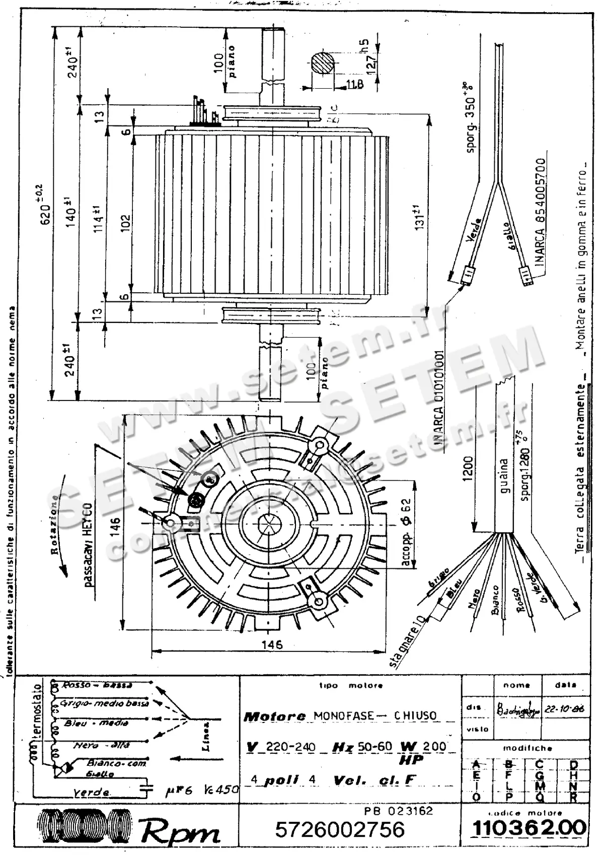 5726002756-MOTEUR RPM 11036200
