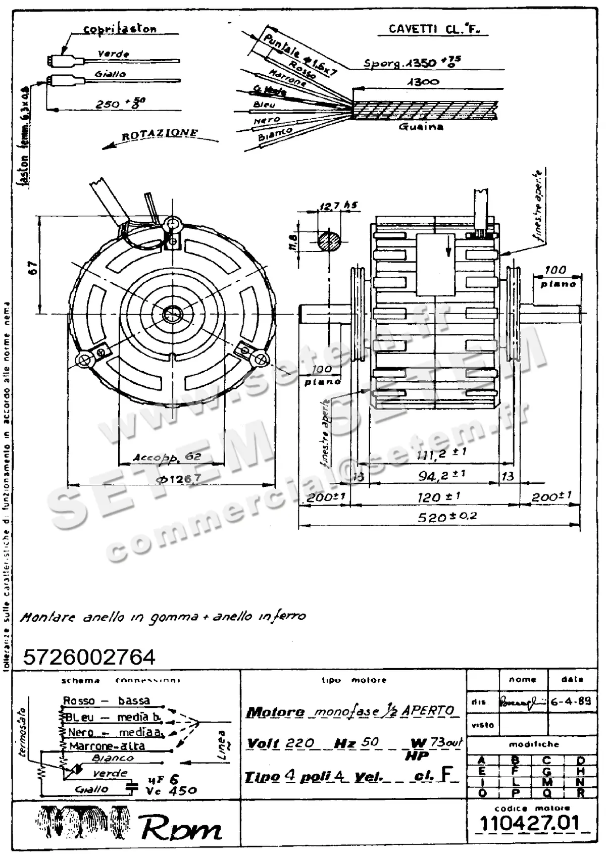 5726002764-MOTEUR RPM 11042701