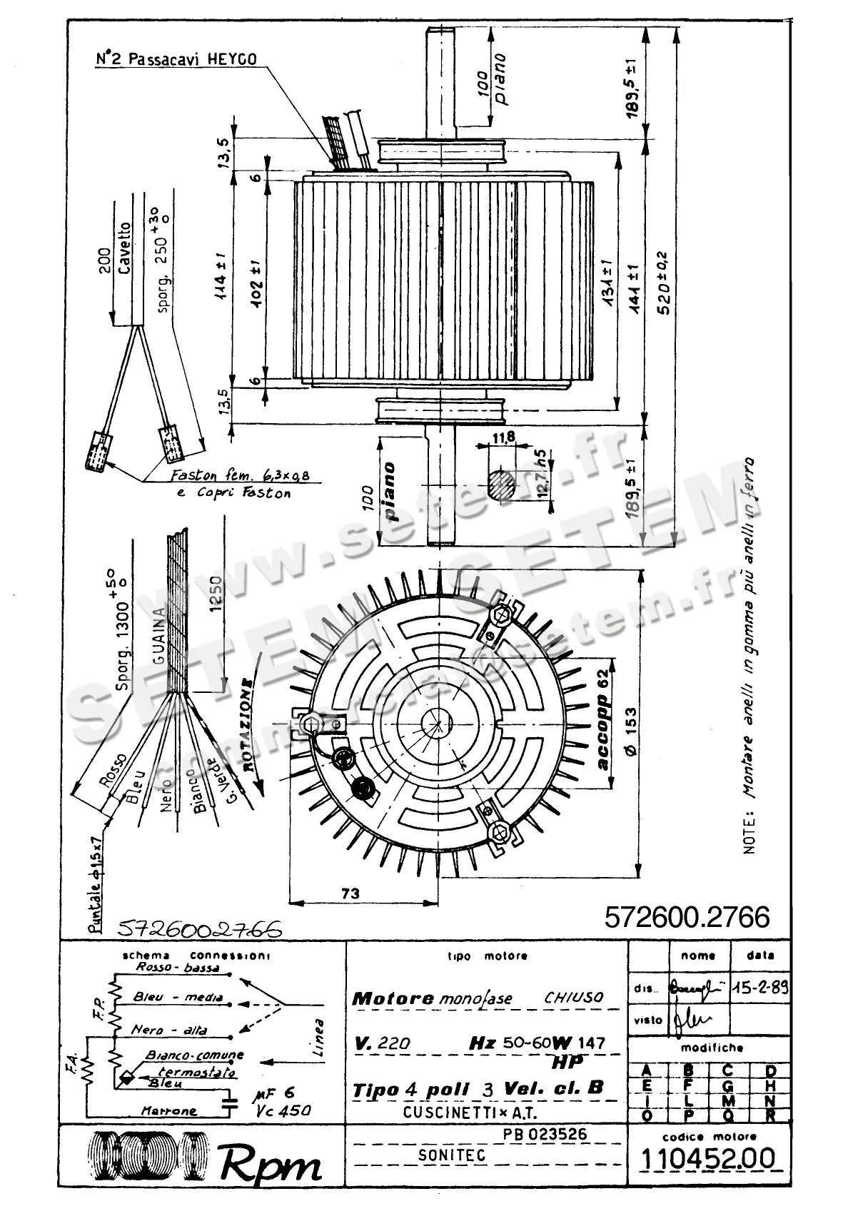 5726002766-MOTEUR RPM 11045200