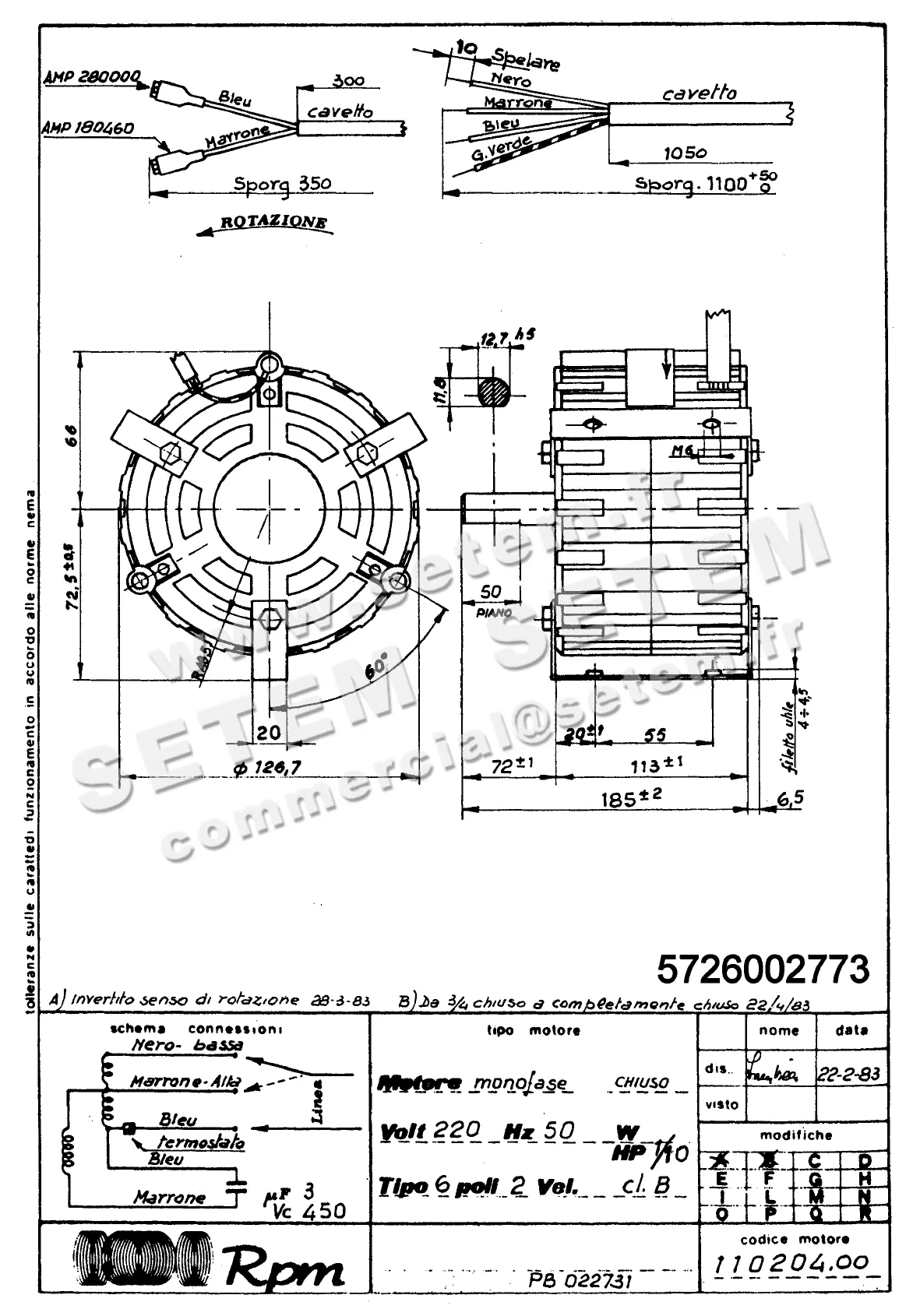 5726002773-MOTEUR RPM 11020400