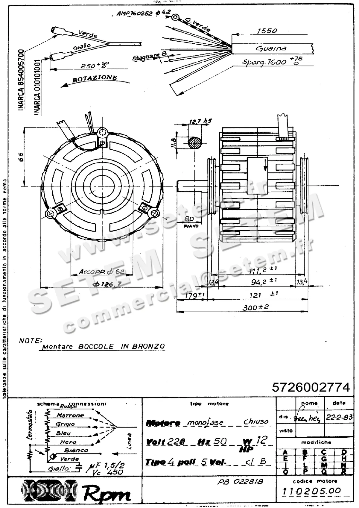 5726002774-MOTEUR RPM 11020500