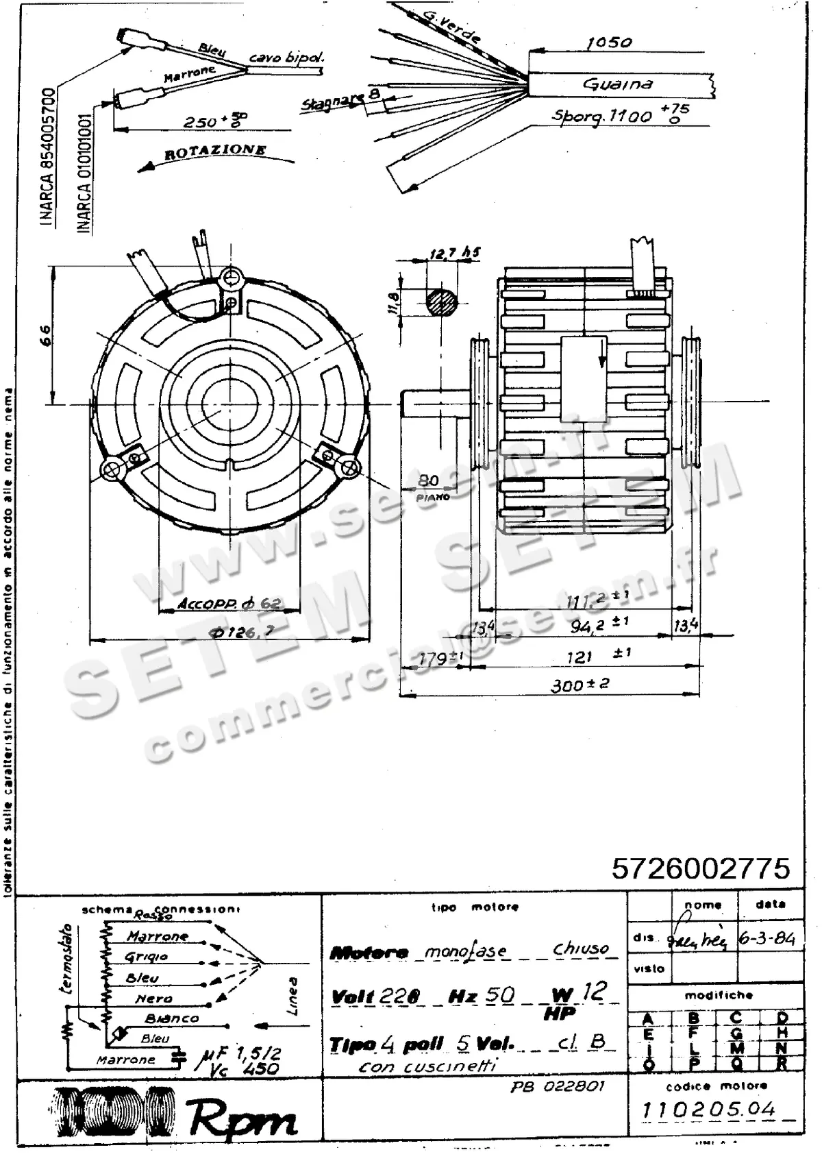 5726002775-MOTEUR RPM 11020504