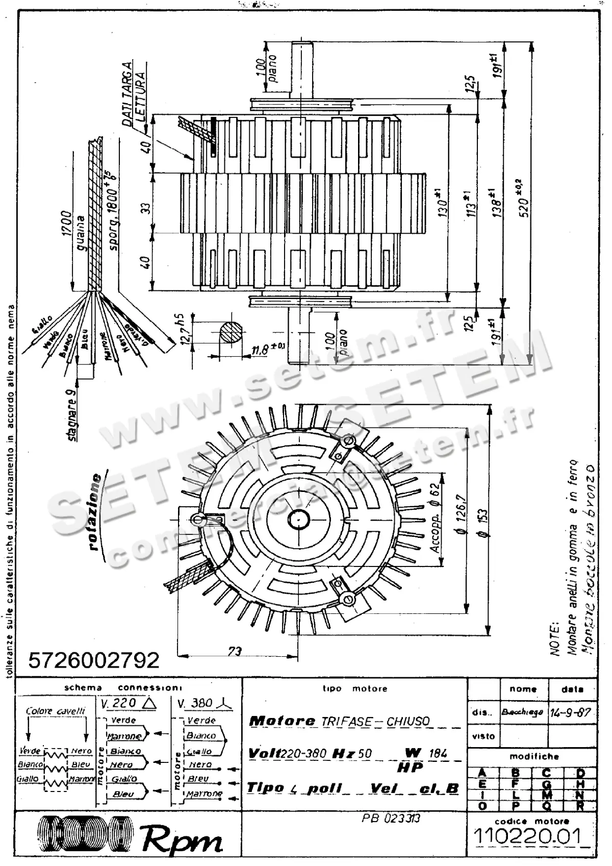 5726002792-MOTEUR RPM 11022001