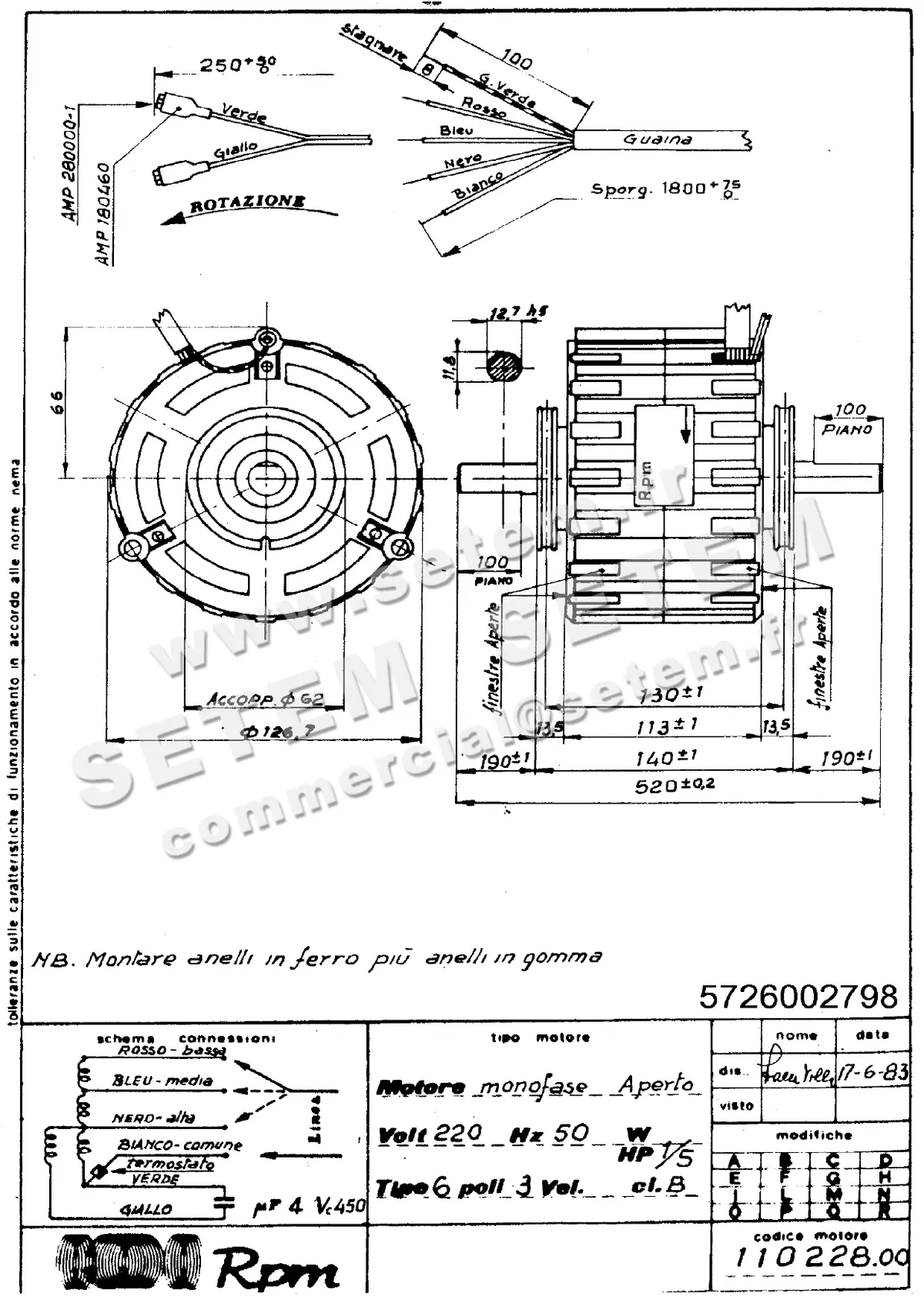 5726002798-MOTEUR RPM 11022800
